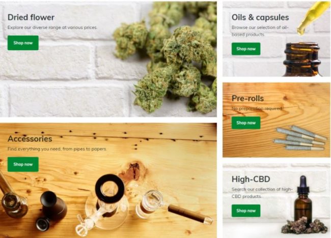 online cannabis dispensary